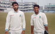 Kanishk Seth (left)